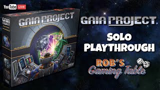 Gaia Project Solo Playthrough [upl. by Cornew]