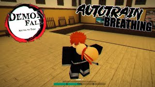 How To Auto Train Your Breathing With a AutoClicker In Demon Fall [upl. by Aika]