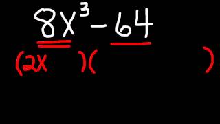 Factoring Binomials  Cubes 2 [upl. by Sukul]