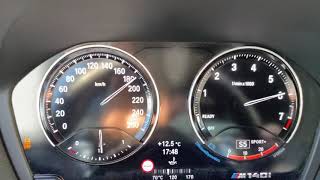 BMW M140i xDrive Stage 2 460hp  100200 100260 kmph [upl. by Bunni]