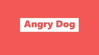 ANGRY DOG GROWLING  Sound Effect HD [upl. by Zaccaria]