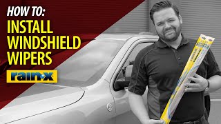 How to Install Windshield Wipers  RainX [upl. by Gusty500]