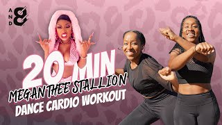 SAVAGE 20 Min Fun Dance Workout Megan Thee Stallion Full Body Cardio  and8 Fitness [upl. by Llerehs]