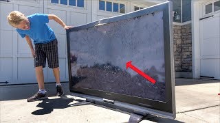 Whats inside a 65inch Flat Screen TV [upl. by Ashla]