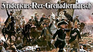 Fridericus Rex Grenadiermarsch German march and folk songEnglish translation [upl. by Pheni222]