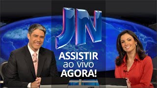 Jornal Nacional JN ao vivo  Tv Globo [upl. by Attenrad448]