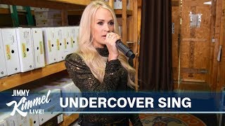 Carrie Underwood Pranks Unsuspecting Fans in Nashville [upl. by Labanna]