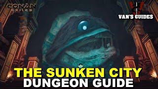 Conan Exiles Sunken City Dungeon Guide Updated 91519 [upl. by Anahsohs]