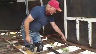 The Horse Trailer Guru presents Preparing and Replacing Wood Trailer Floors [upl. by Giacomo553]