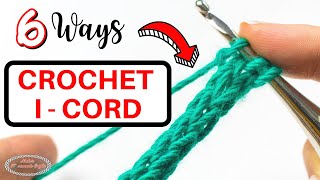 6 TIPS to CROCHET an ICORD Easily amp Fast [upl. by Gamin]