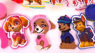 Pat Patrouille Pâte à modeler Paw Patrol Play Doh Playset Patrulla de Cachorros [upl. by Neeham205]