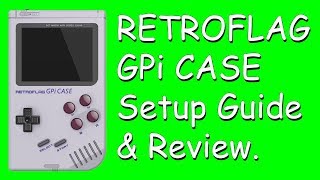 RETROFLAG GPi Case Full Setup Guide amp Review Safe Shutdown Script Themes amp More [upl. by Ttehc]