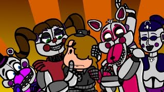 Fnaf sister location ANIMATED [upl. by Gore]