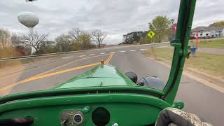 Driving around town in a 1926 Ford Model T Uncut [upl. by Stafani344]