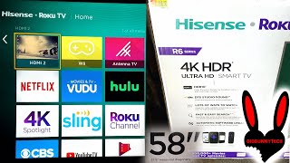 4K 58 Inch Hisense Roku TV Review 📺 [upl. by Arymat329]