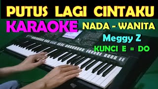 SAKIT GIGI  Meggy Z  KARAOKE NADA WANITA  HD [upl. by Miguela778]