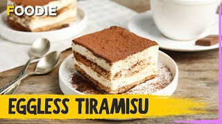 Tiramisu Recipe Eggless Version [upl. by Ysdnil]