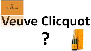 How to say Veuve Clicquot CORRECTLY French Champagne Pronunciation [upl. by Ativoj]