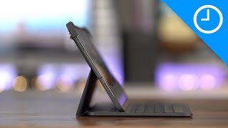 Logitech Slim Folio Pro review  bulky but great for typists [upl. by Anica]