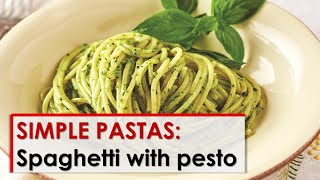 Spaghetti with Basil Pistachio Pesto [upl. by Theurer]