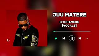 JUU MATERE O TSHAMEKE  FULL SONGVOCALS [upl. by Nivi]