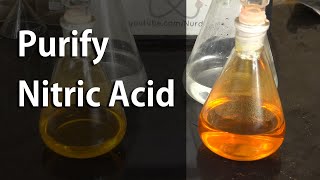 Nitric Acid Concentration and Purification Azeotropic and Fuming [upl. by Sean]