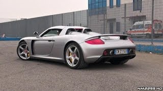 Porsche Carrera GT Exhaust Revs  Lovely Sound [upl. by Ileyan]