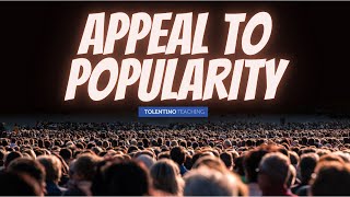 Ad Populum Appeal to Popularity Lesson and Activity [upl. by Enattirb276]