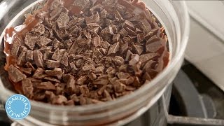 How to Temper Chocolate with Martha Stewart [upl. by Cello]