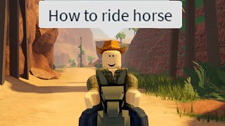 The Roblox Wild West Experience [upl. by Ratha]