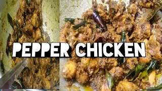 How to make Pepper Chicken Recipe Tamil  Chicken Pepper fry  Pepper Chicken Chettinad [upl. by Angelika]