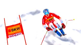 Marco ODERMATT  Winner  Downhill  Wengen SUI  2024 [upl. by Caniff]