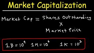 Market Capitalization of Stocks [upl. by Arela]