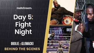 Fight Night Lawrence Okolie vs Krzysztof Glowacki Behind The Scenes [upl. by Gluck]