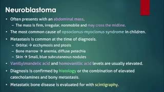 Neuroblastoma [upl. by Latoye]