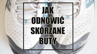 JAK ŁATWO NAPRAWIĆ ZAGIĘCIA NA SKÓRZANYCH BUTACH  JAK ODNOWIĆ SKÓRZANE BUTY [upl. by Mirth]