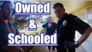 CPS amp Officer Get 🔴🔵Owned And Laughed At [upl. by Nnawtna]