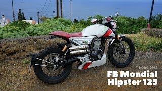 FB Mondial HPS 125 Hipster Road Test [upl. by Shelman665]