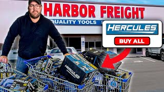 I Bought Every Hercules Tool at Harbor Freight [upl. by Mitchiner]