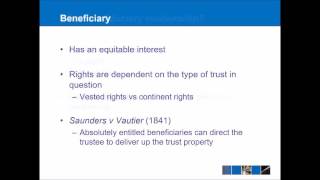 Introduction to Trusts Law [upl. by Hannahc518]