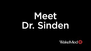 Meet Dr John Sinden of WakeMed Heart amp Vascular Physicians [upl. by Stricklan]