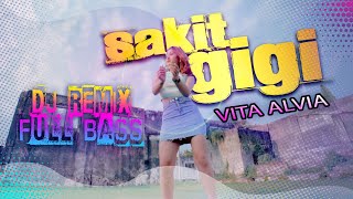 DJ SAKIT GIGI  VITA ALVIA  Remix Version Official Music Video [upl. by Gernhard]