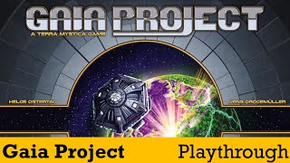 Gaia Project  Playthrough [upl. by Yssirk]