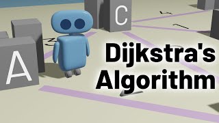 How Dijkstras Algorithm Works [upl. by Edyaj]