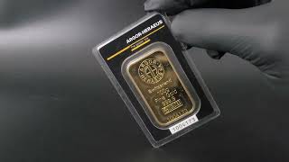 Goldbarren Argor Heraeus 100g [upl. by Garihc534]