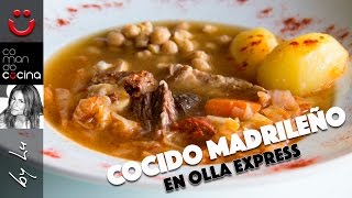 COCIDO MADRILEÑO en olla express I Comando Cocina [upl. by Cordell869]