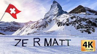 Skiing in Zermatt Paradise 2024  4K UHD [upl. by Vareck]