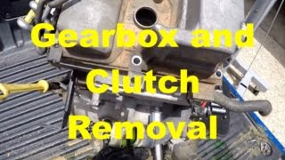 Astra Z18XE Gearbox and Clutch Removal [upl. by Mines549]