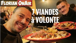 Menu RODEO  7 VIANDES à VOLONTE  VLOG 554 [upl. by Heinrike]