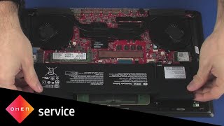 Replace the Battery  HP OMEN Notebook PC 15  HP Support [upl. by Shivers]